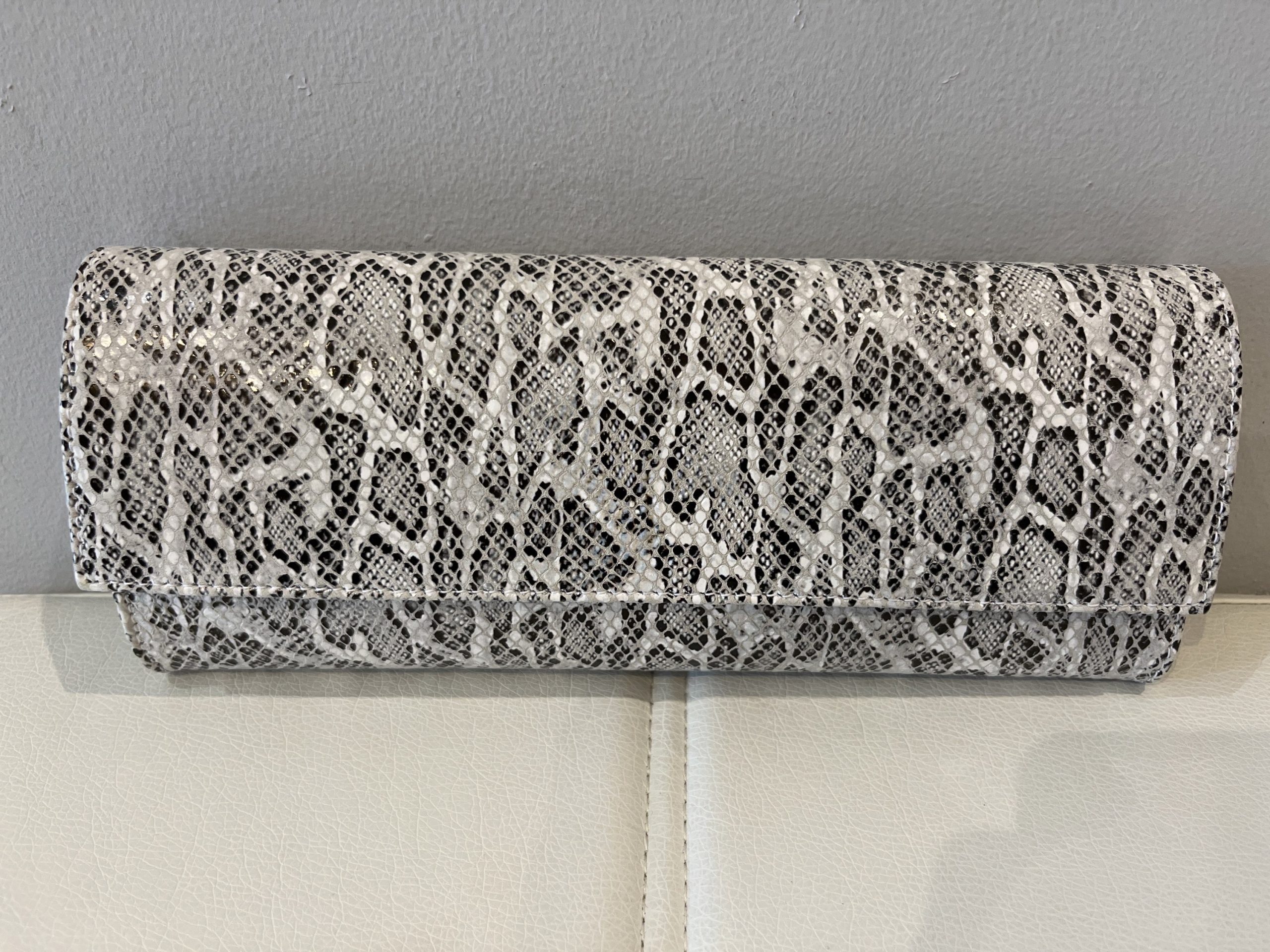 Animal Print Clutch Bag