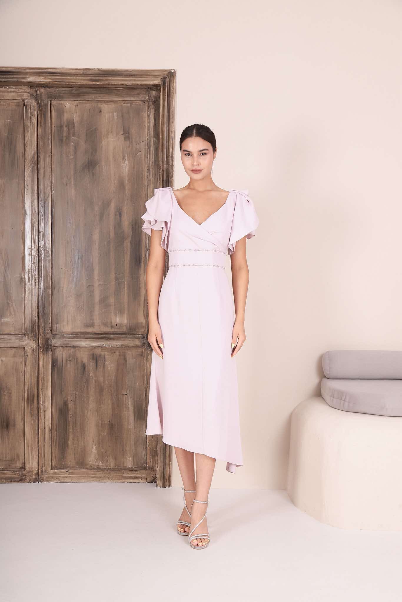 Lizabella Blush Occasion Dress