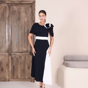 Navy Lizabella Occasion Dress